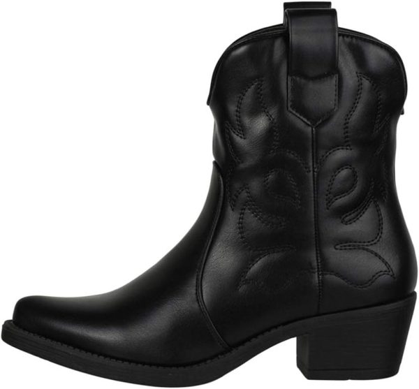 Damen Stiefeletten Cowboy Boots Chunkyrayan – Bild 3