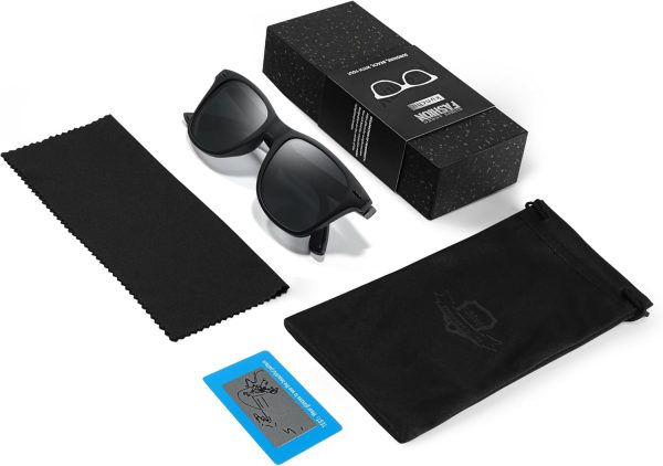 Sonnenbrille-für-Herren-Damen-Pilotenbrille 2 Paare Fliegerbrille Retro Vintage Polarisiert Sunglasses Set Schwarz Piloten Brille mit UV400 Schutz Fahrerbrille Verspiegelt Brille für Men – Bild 6