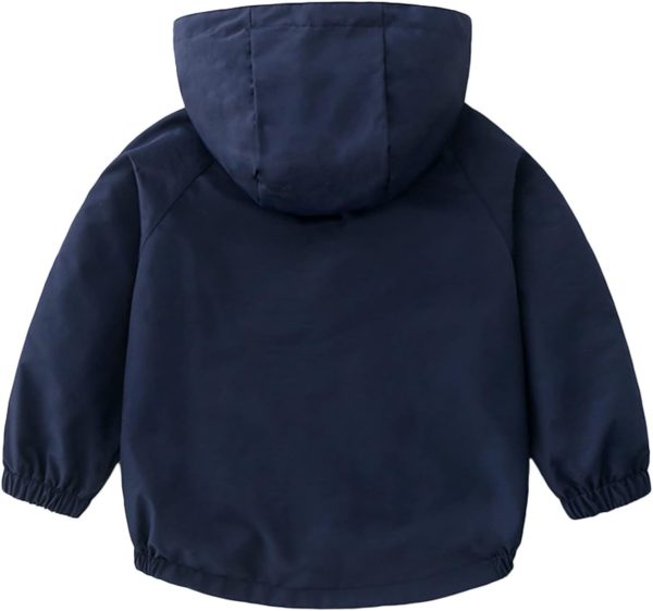 Baby Kapuzen Jackets, Jungen Langarm Winddicht Mantel Cartoon Aufdruck Jacken – Bild 5